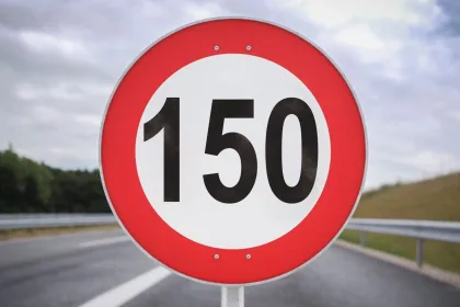 150 km/h na diaľnici