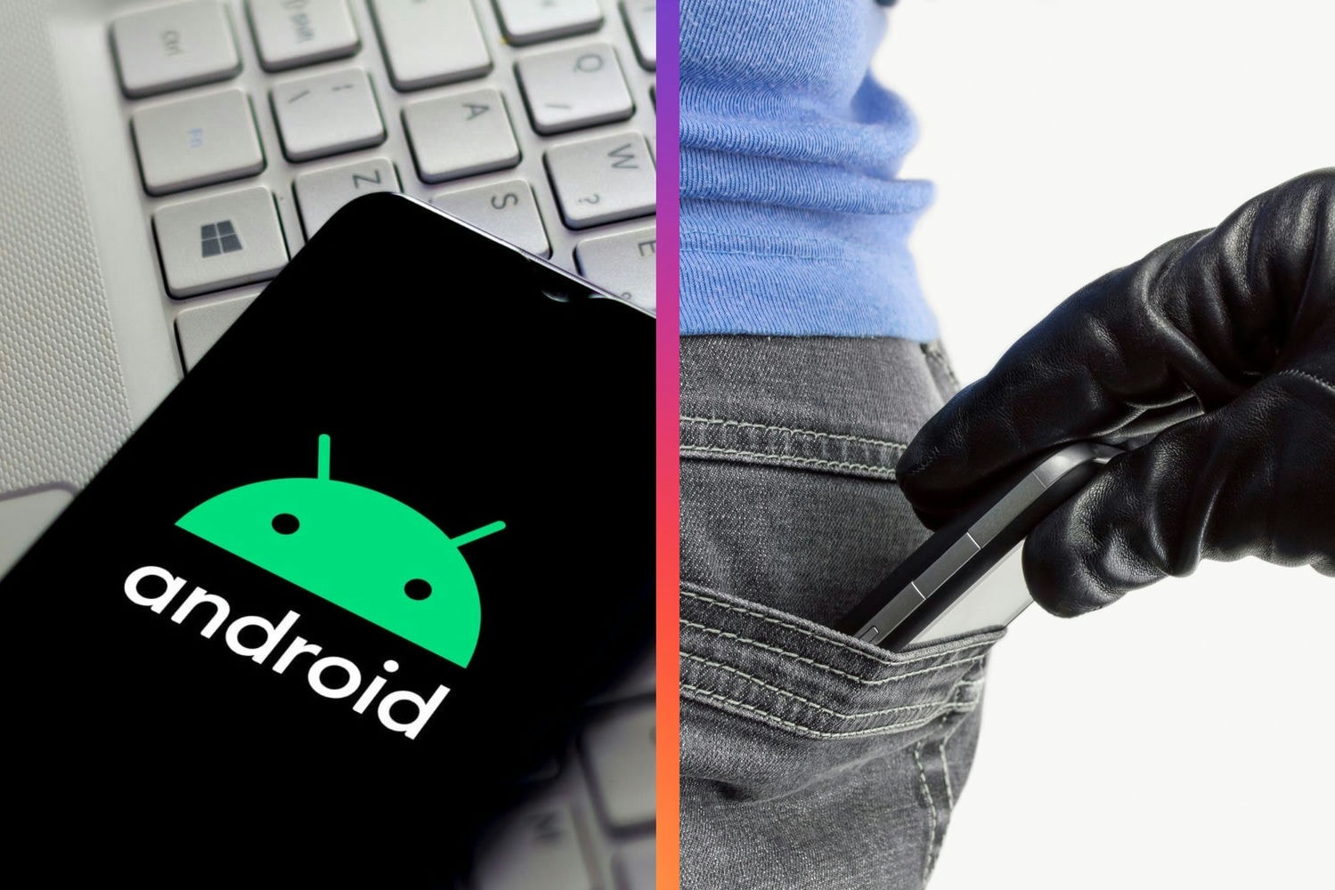 android kradez smartfonu