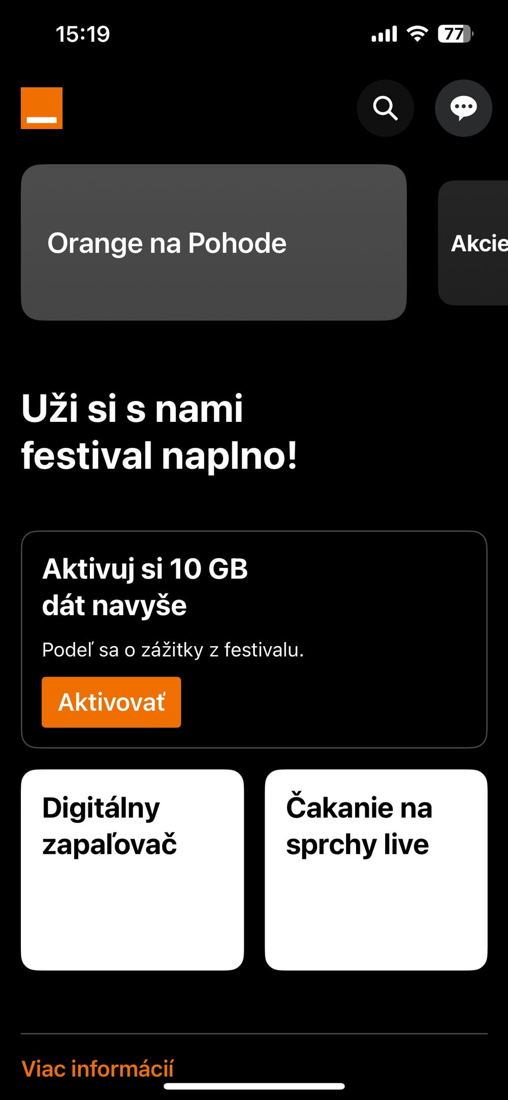 Operátor Orange ponúka zákazníkom 10 GB dát úplne zadarmo