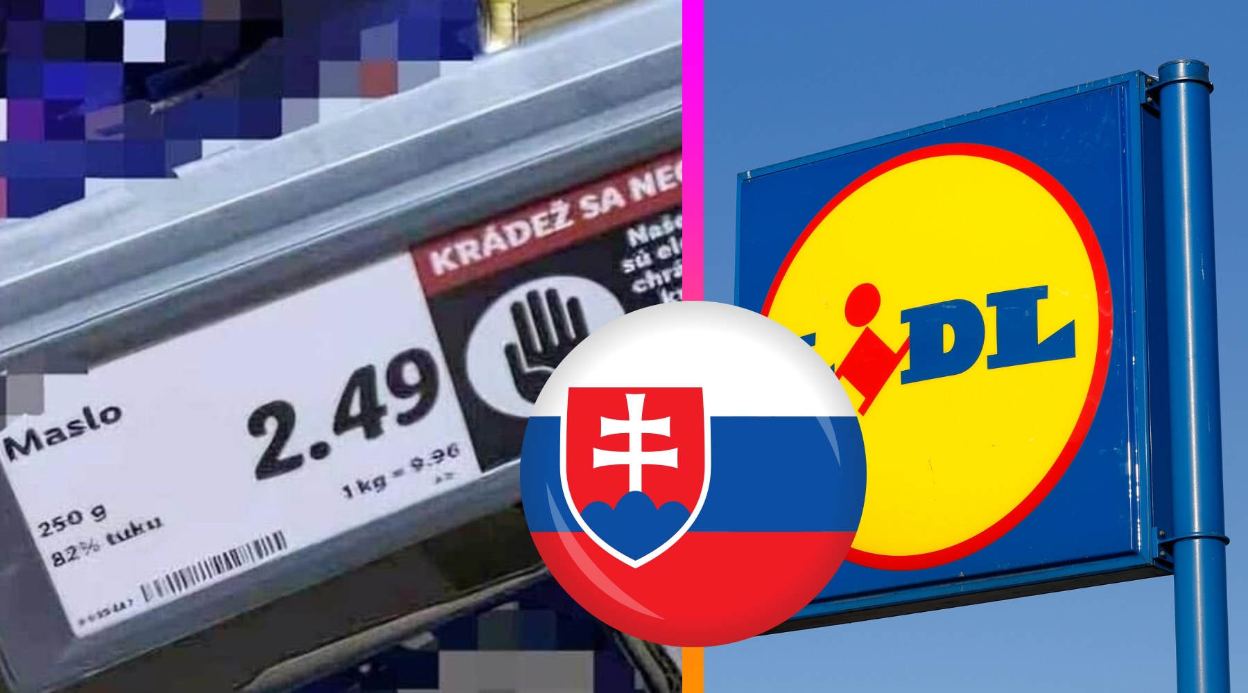 Lidl proti krádeži chráni maslo