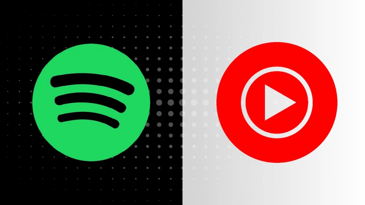 Spotify, YouTube Music