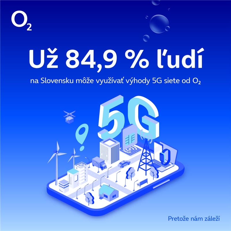 O2, operátor, 5G, pokrytie