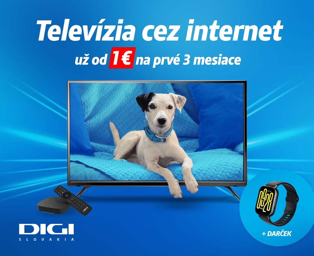 Operátor DIGI - TV za 1 euro