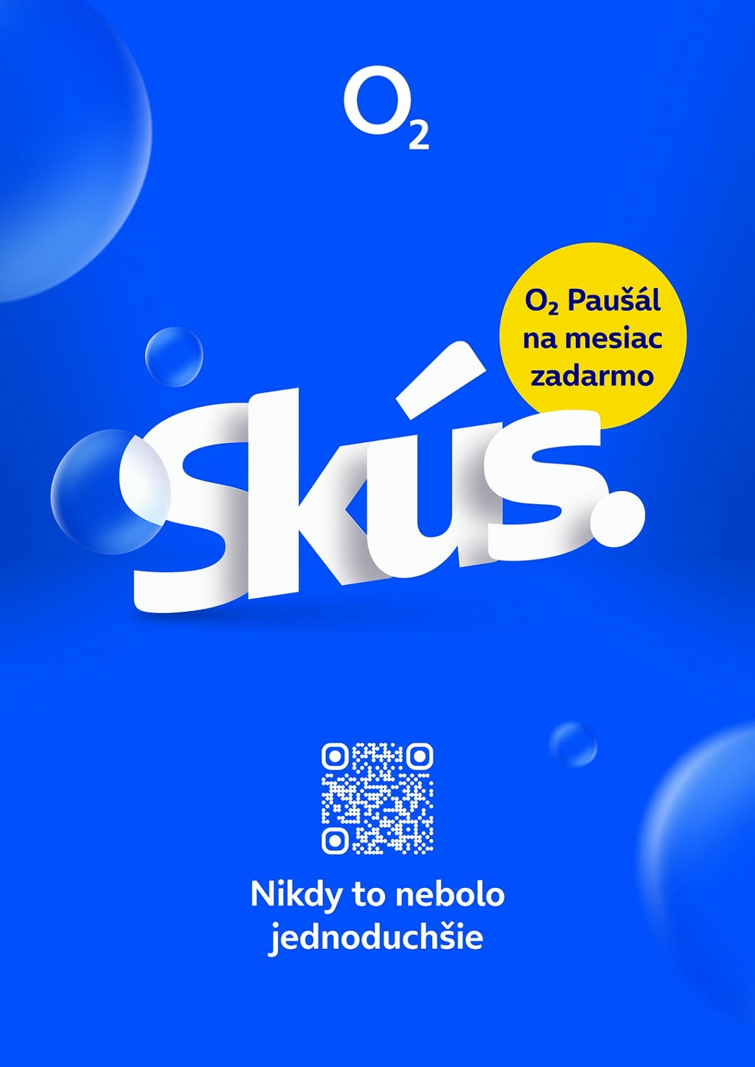 O2 Paušál na mesiac zadarmo