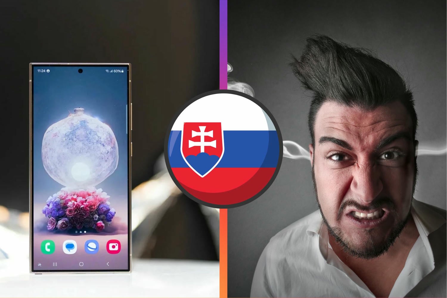 Samsung, Galaxy, One UI, Slovensko, hnev