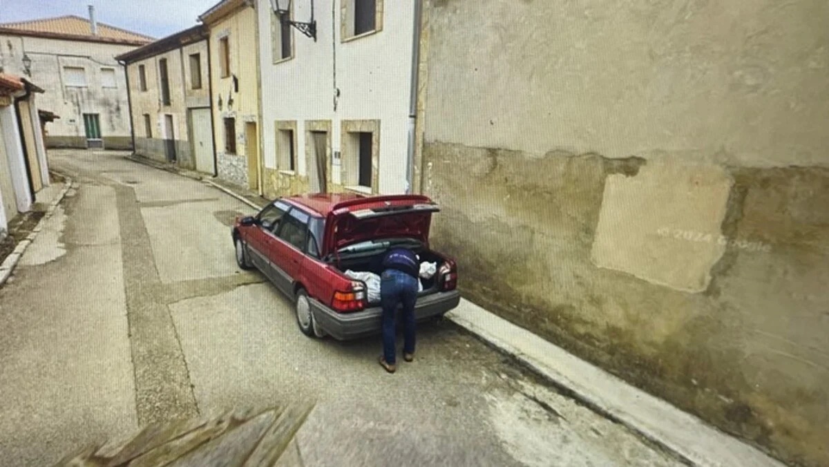 Google Street View - údajná vražda