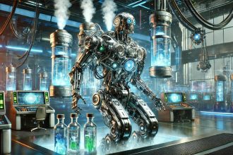 Robot, alkohol