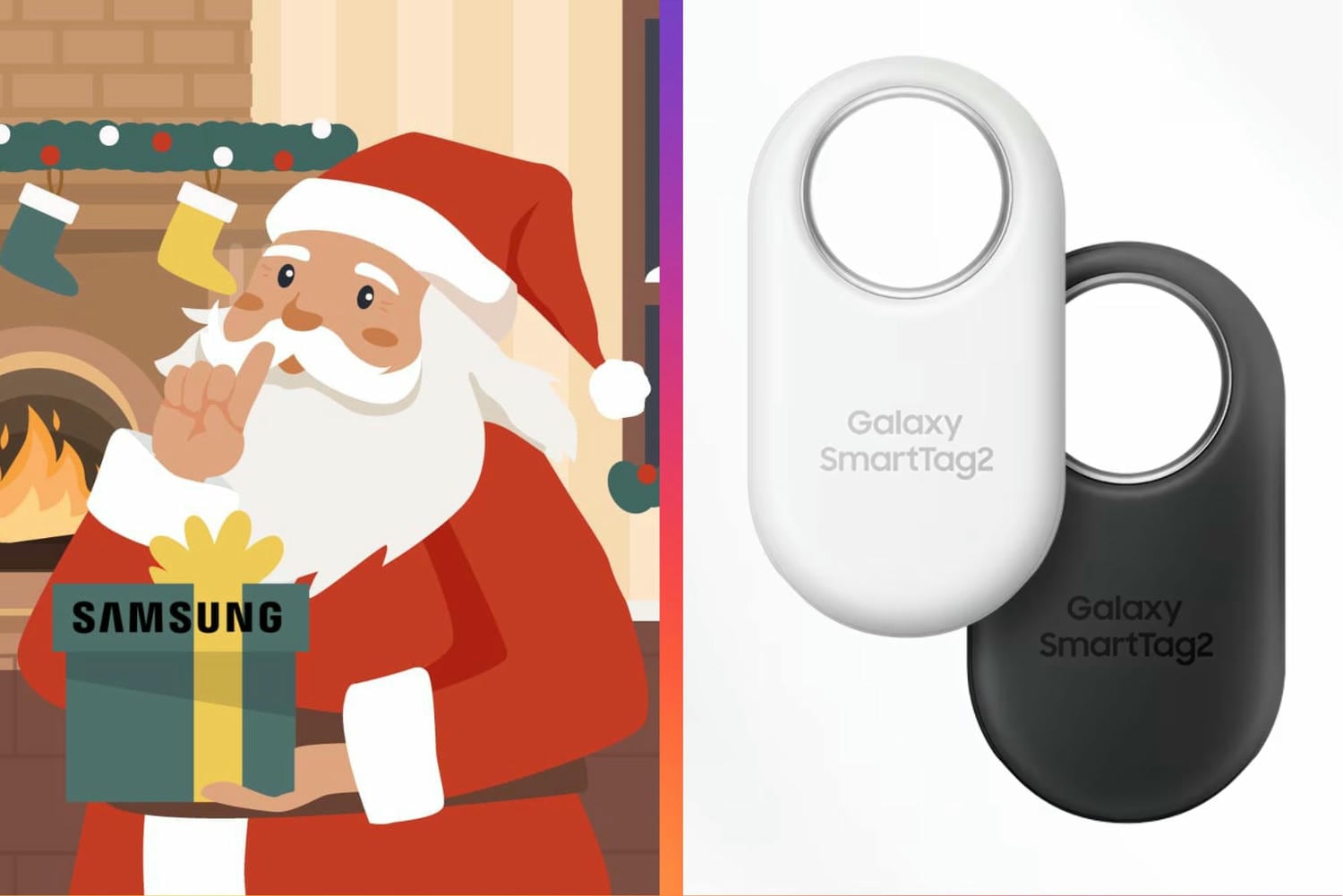 Secret Santa by Samsung, SmartTag