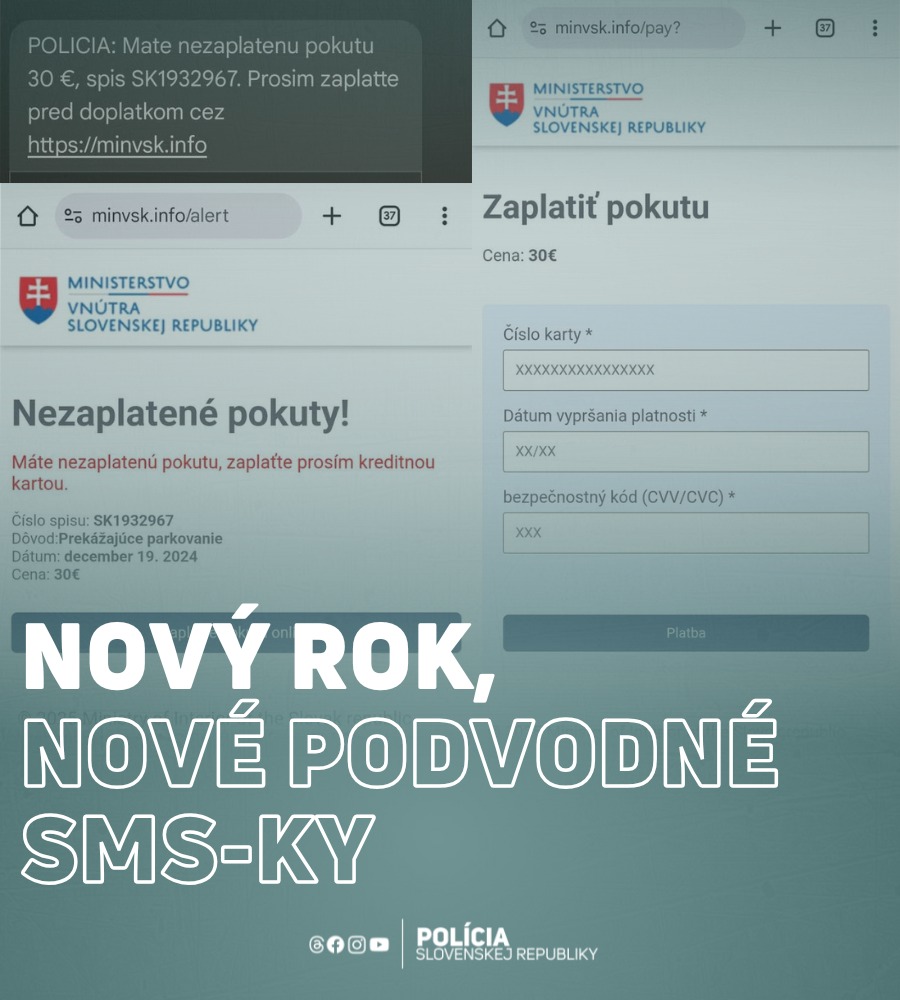 SMS podvod