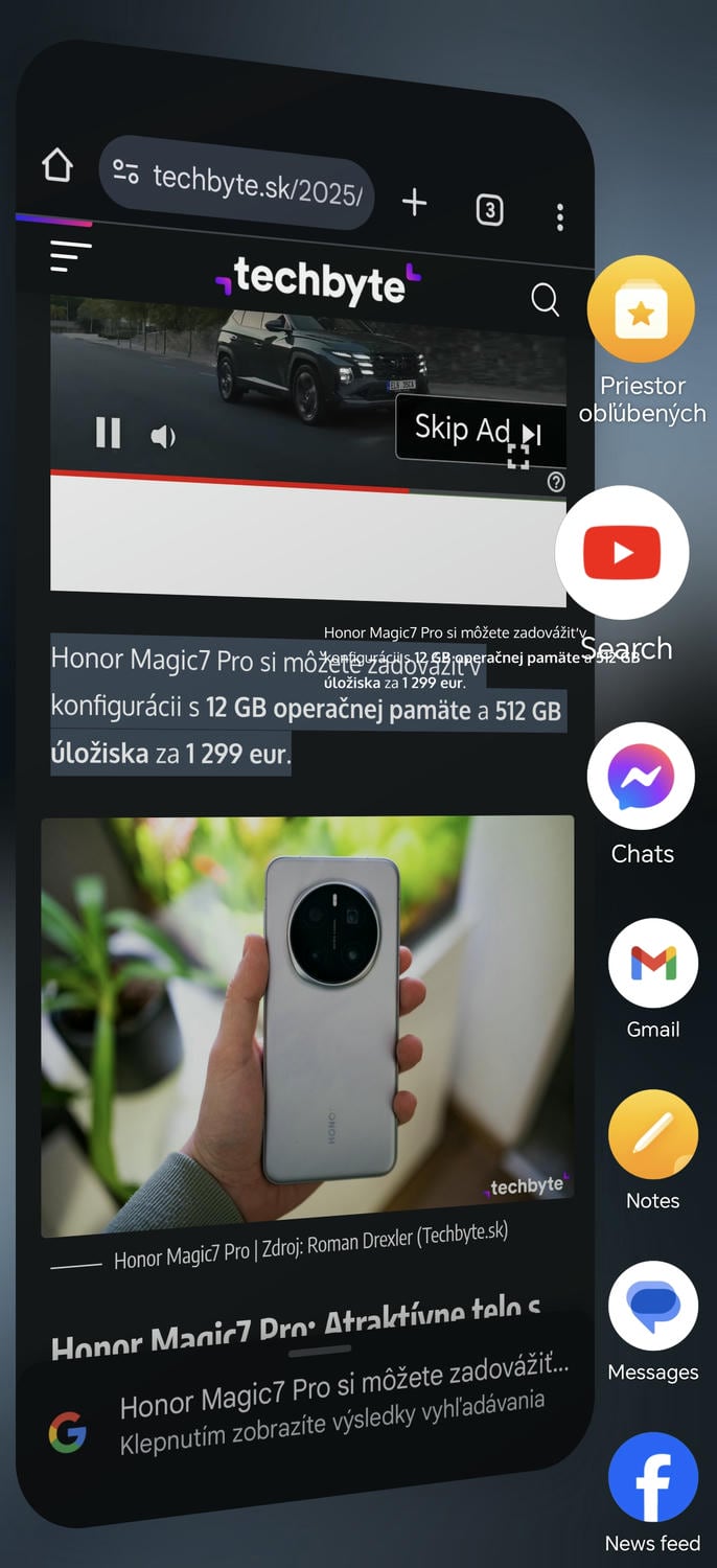 Honor AI na Honor Magic7 Pro