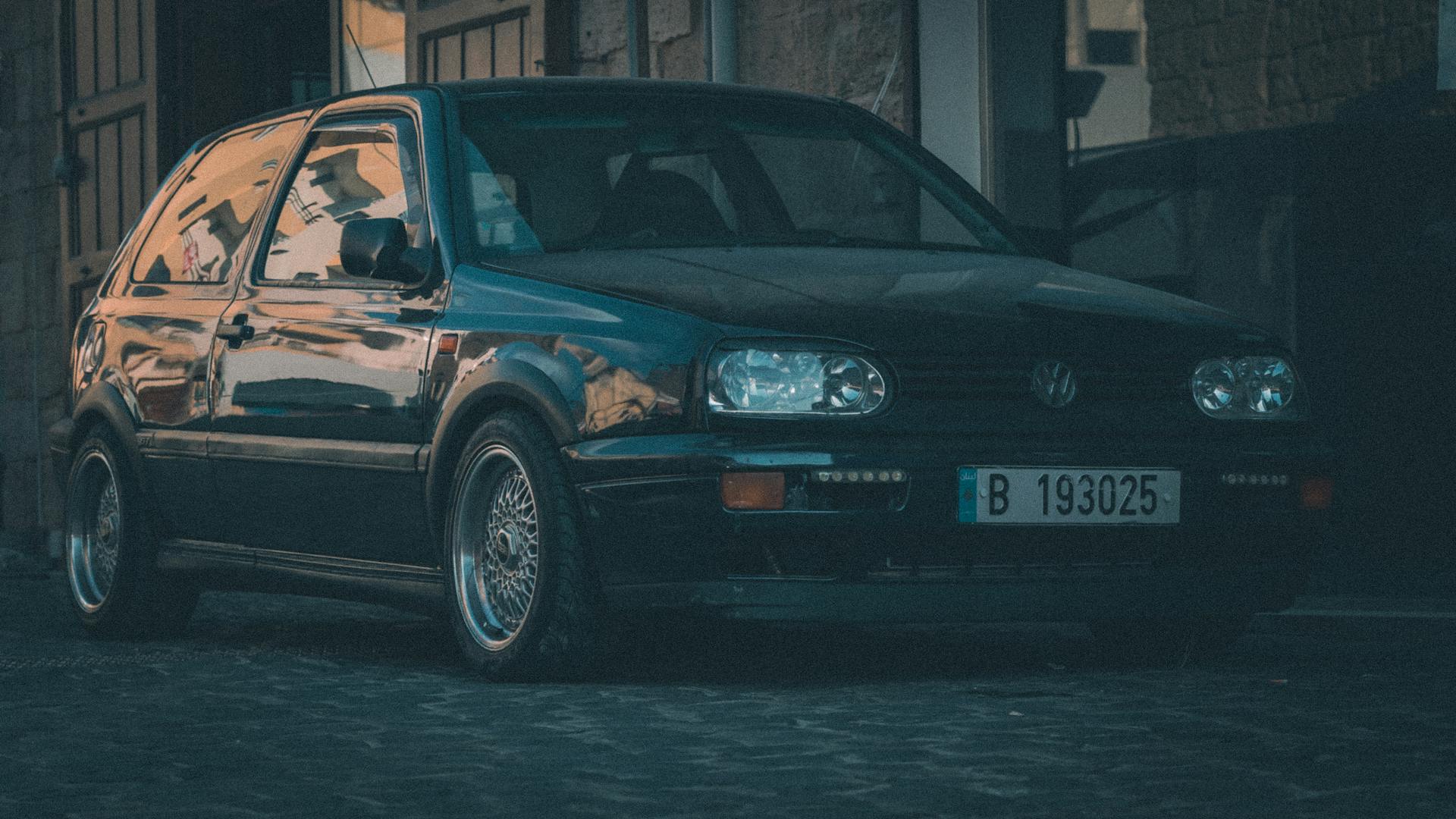 Starý Volkswagen Golf