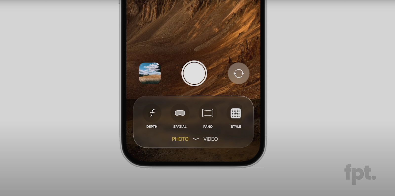 Kamera v iOS 19